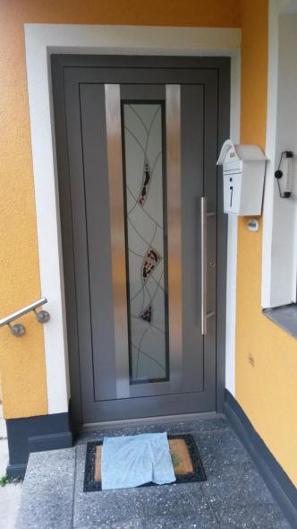 Aluminium-Haustür, Kompotherm in Köln